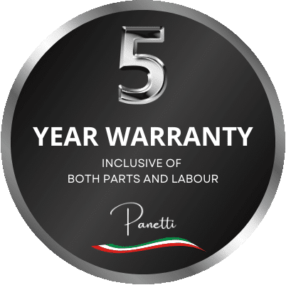 5 Year Warranty